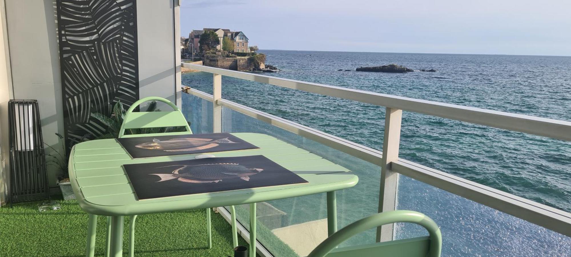 Studio Les Trois Etoiles De Mer Concarneau Exterior photo